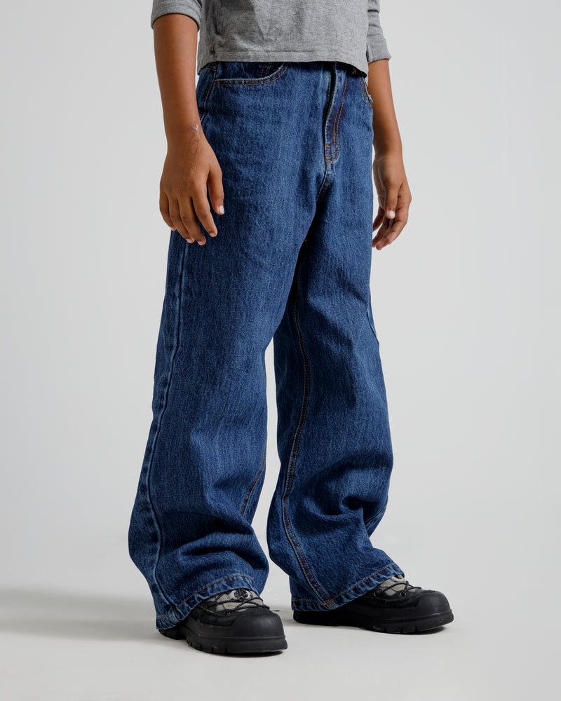 Super-Wide Skater Jeans