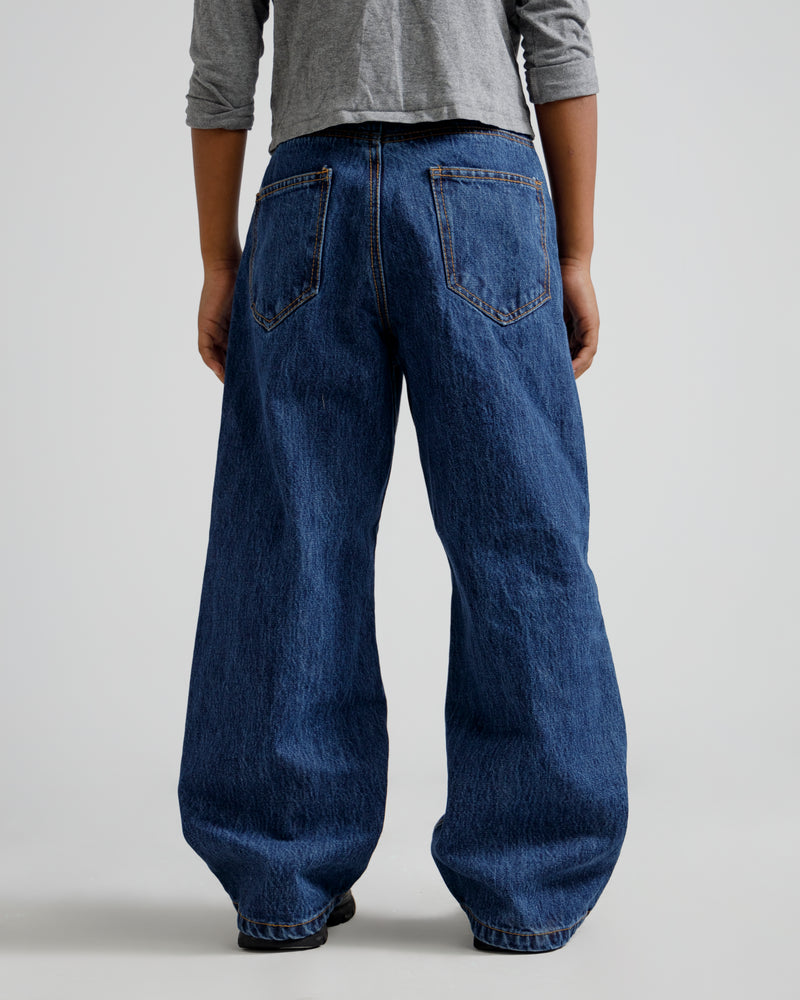 Super-Wide Skater Jeans